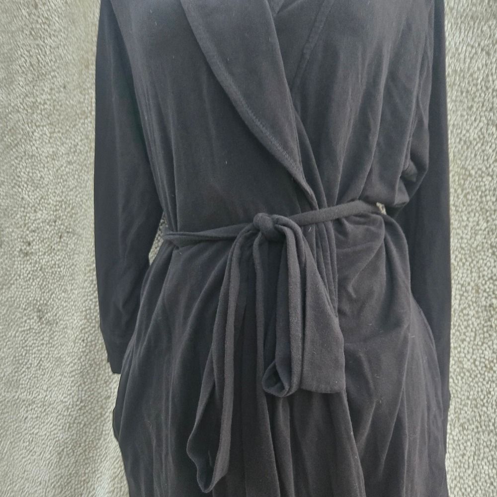 Tahari Elegant Black Women's Robe - Picture 5 of 11